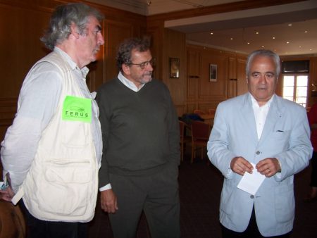 G. Simon (Ferus), B. Cressens (WWF) et R. Rettig
