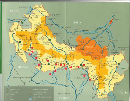 carte des communes concernées