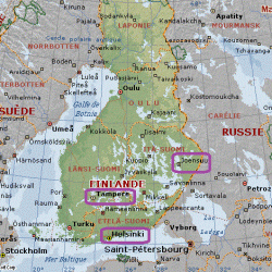 finlande carte