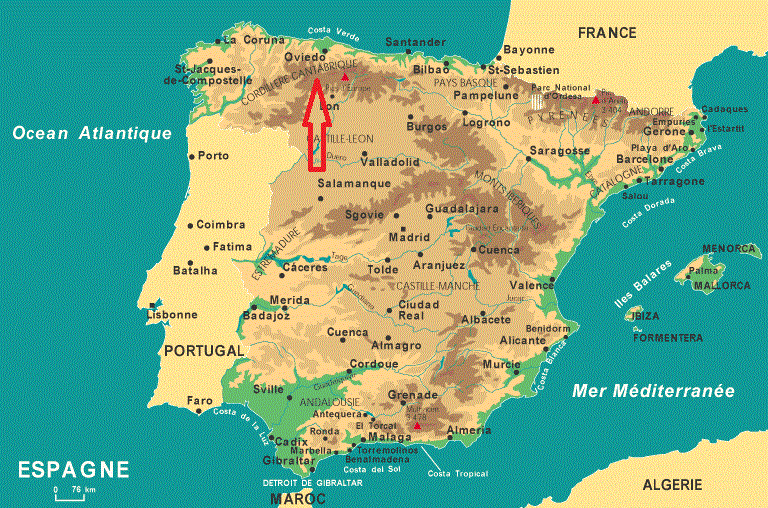 Carte Espagne Barcelone » Vacances - Arts- Guides Voyages