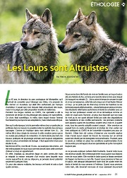 les loups sont altruistes