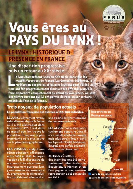 Conservation et présence en France - FERUS