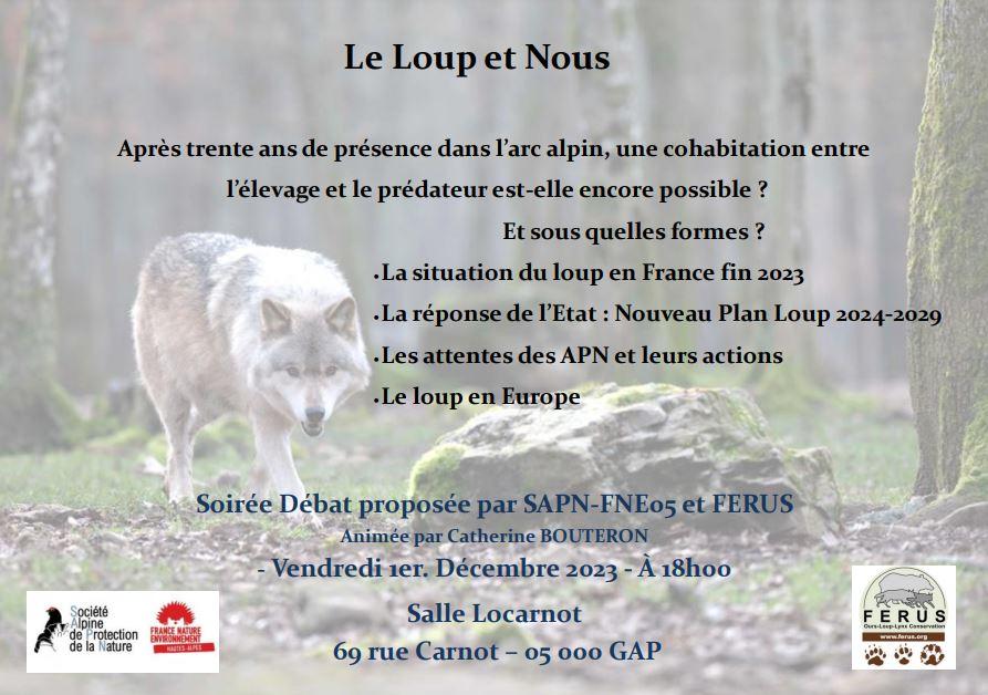 Le loup et nous  France Nature Environnement